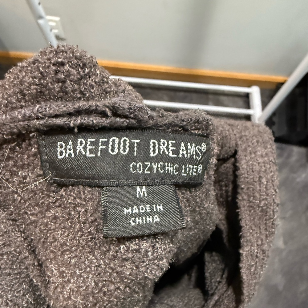 Barefoot Dreams CozyChic Lite Charcoal Sweater